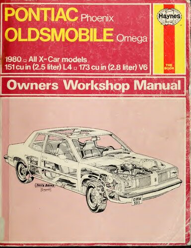 Haynes Pontiac Phoenix & Oldsmobile Omega Owners Workshop Manual