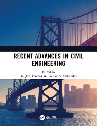 Recent Advances in Civil Engineering: Proceedings of the International conference on Recent Advances in Civil Engineering(ICRACE)2022, December 01-03, 2022, Kochi