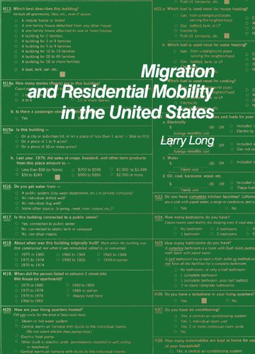 Migration and Residential Mobility in the United States (Russell Sage Foundation Census Series)