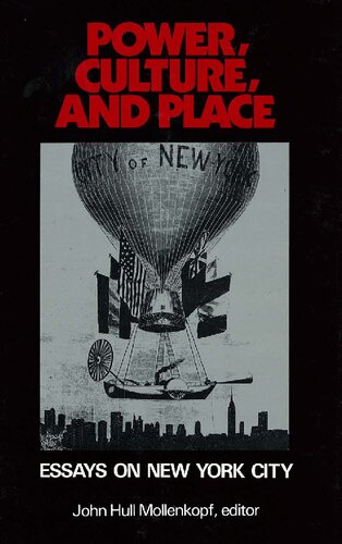Power, Culture and Place: Essays on New York City