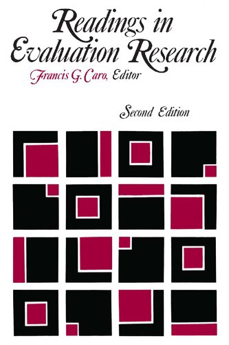 Readings in Evaluation Research, 2ed