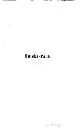 Tuisko-land der arischen Stämme und Götter.