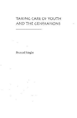 Taking care of youth and the generations