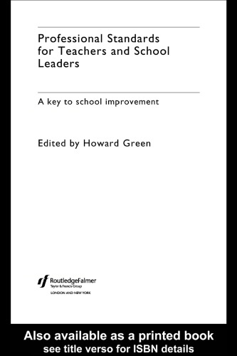 Professional Standards for Teachers and School Leaders: A Key to School Improvement