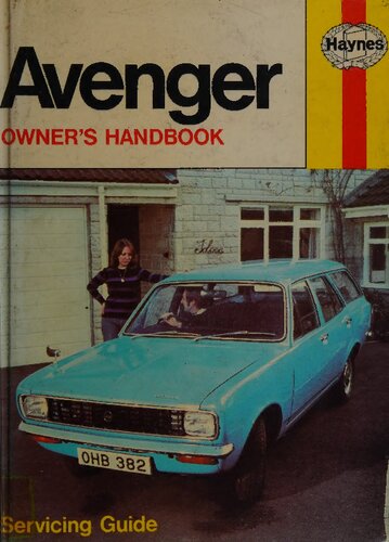 Haynes Hillman Avenger Owner's Handbook/Servicing Guide