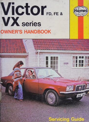 Haynes Vauxhall Victor FD, FE & VX Series Owners Handbook/Servicing Manual