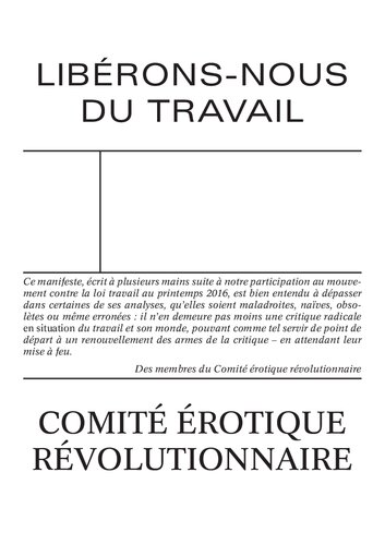 Libérons-nous du travail