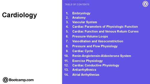 Bootcamp.com Cardiology