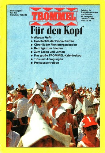 Trommel. Miniausgabe für das Schuljahr 1987/88