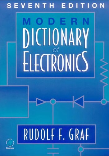 Modern Dictionary of Electronics