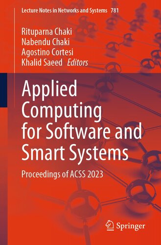 Applied Computing for Software and Smart Systems : Proceedings of ACSS 2023