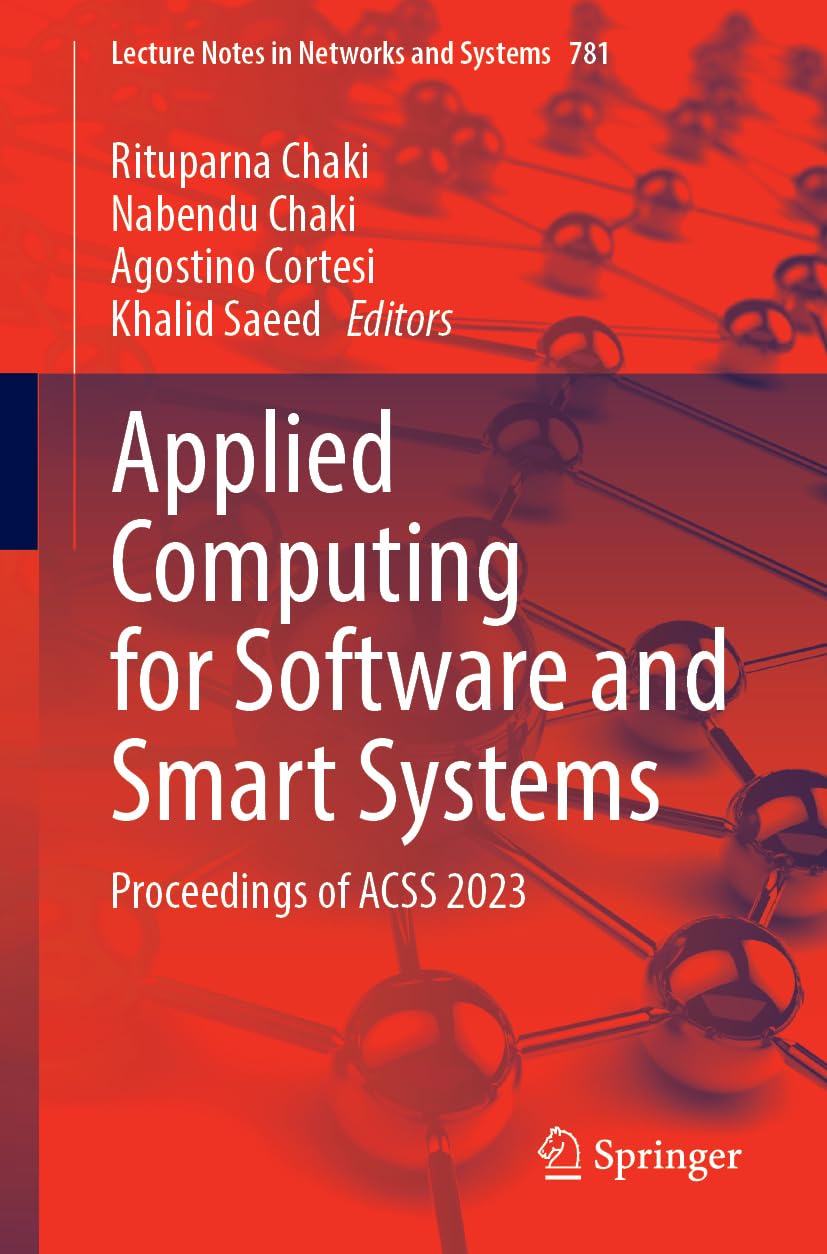 Applied Computing for Software and Smart Systems: Proceedings of ACSS 2023