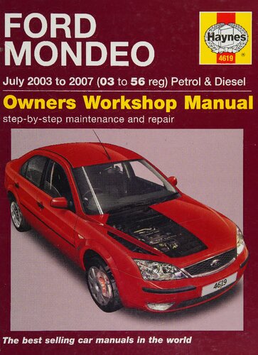 Haynes Ford Mondeo 2003 to 2007 Owners Workshop Manual