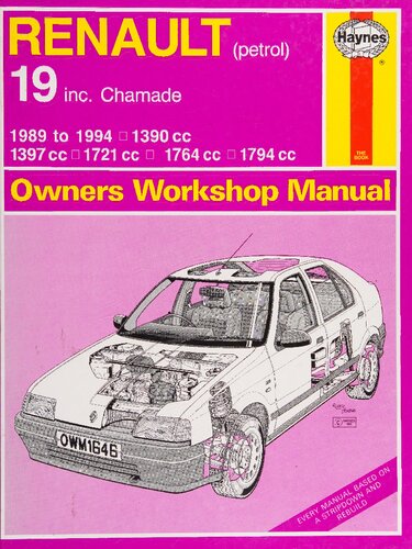 Haynes Renault 19 Owners Workshop Manual