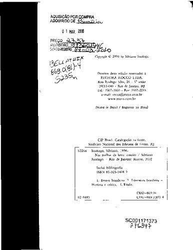 Nas Malhas da Letra: ensaios