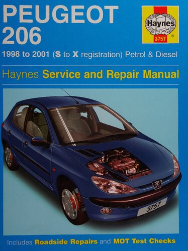 Haynes Peugeot 206 Petrol & Diesel Service & Repair Manual