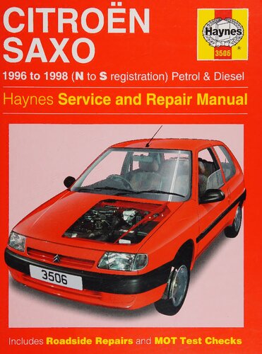Haynes Citroen Saxo Service & Repair Manual