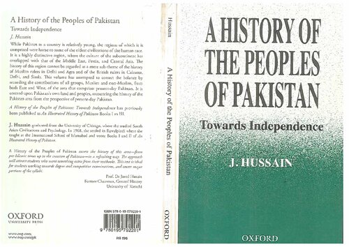 A History of the Peoples of Pakistan