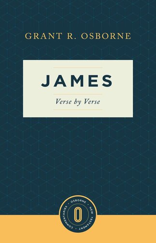 James Verse by Verse (Osborne New Testament Commentaries)