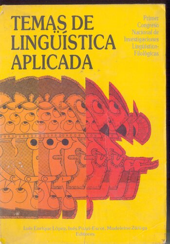 Temas de lingüística aplicada : Primer Congreso Nacional de Investigaciones Lingüístico-Filológicas