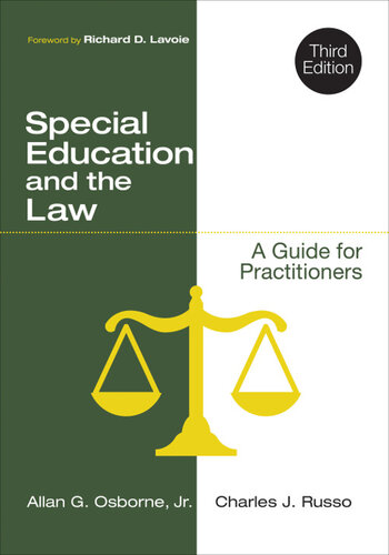 Special Education and the Law: A Guide for Practitioners