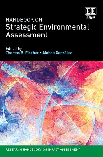 Handbook on Strategic Environmental Assessment (Research Handbooks on Impact Assessment series)