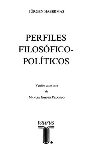 Perfiles filosófico-políticos