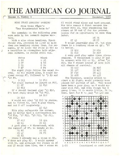 The American Go Journal
