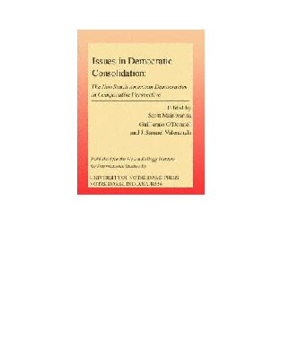 Issues in Democratic Consolidation: The New South American Democracies in Comparative Perspective (Kellogg Institute Series on Democracy and Development)