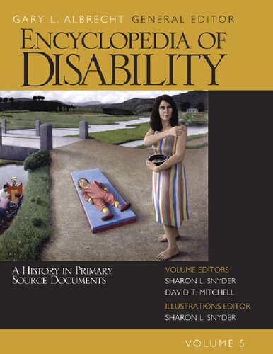 Encyclopedia of Disability, 5 volume set