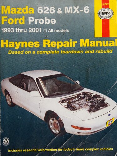 Haynes Mazda 626 and MX-6 Ford Probe Automotive Repair Manual