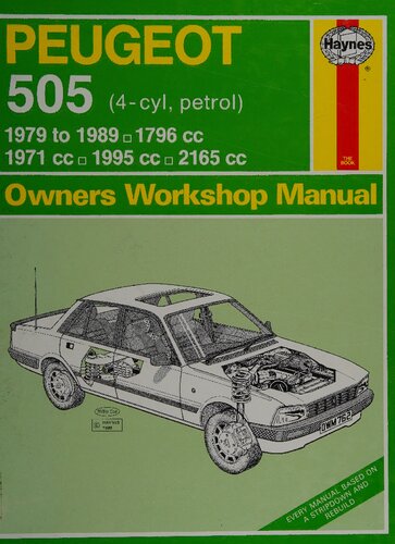 Haynes Peugeot 505 Owners Workshop Manual