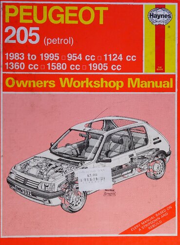 Haynes Peugeot 205 Owners Workshop Manual