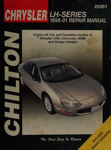 Chilton's Chrysler LH-Series 1998-01 Repair Manual
