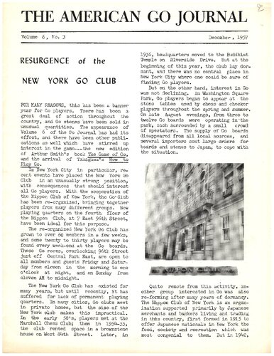 The American Go Journal