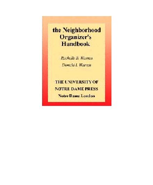 The neighborhood organizer's handbook