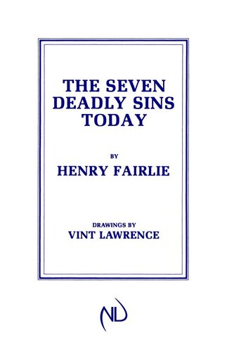 The Seven Deadly Sins Today