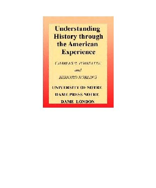 Understanding History Through the American Experience