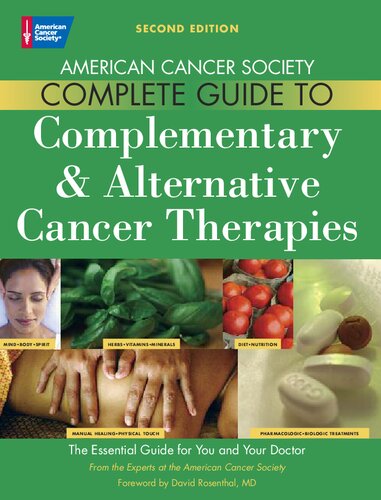 American Cancer Society Complete Guide to Complementary & Alternative Cancer Therapies