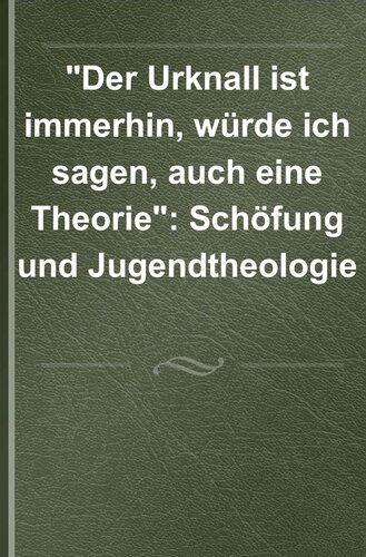 Jahrbuch für Jugendtheologie Band 2: 