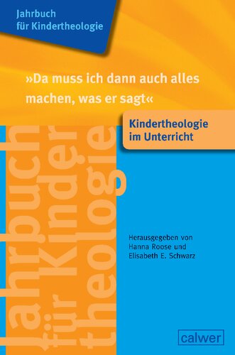 Jahrbuch für Kindertheologie Band 15: 