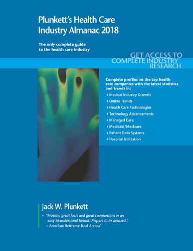 Plunkett's Health Care Industry Almanac 2018