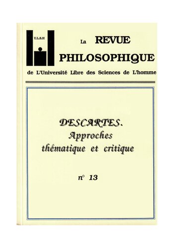 Les preuves de l'existence de Dieu chez Descartes
