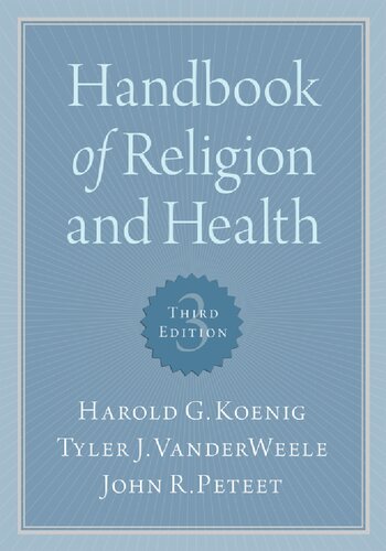 Handbook of Religion and Health