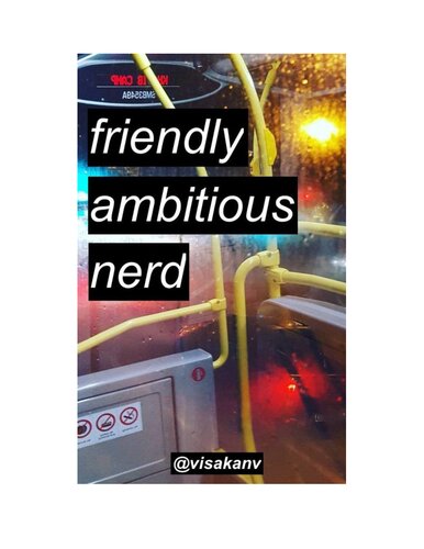 FRIENDLY AMBITIOUS NERD