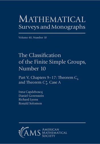 The Classification of the Finite Simple Groups, Number 10