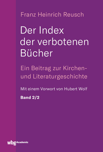 Der Index der verbotenen Bücher. Bd.2/2