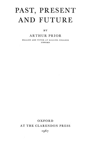 Past, Present, and Future