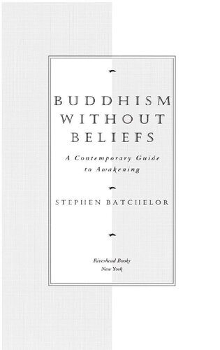 Buddhism without Beliefs