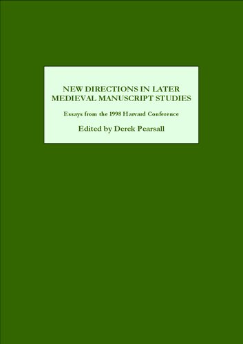New Directions in Medieval Manuscript Studies and Reading Practices: Essays in Honor of Derek Pearsall